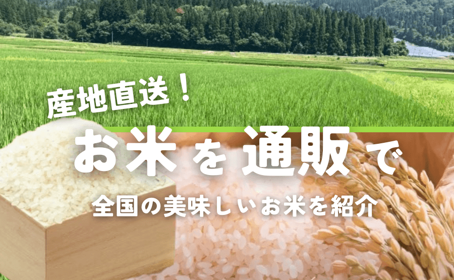 産地直送 通販で買える全国のお米