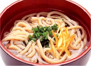 トビウオのうどん